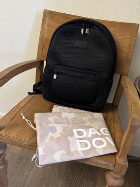 Dagne Dover Dakota Mesh Medium Onyx New